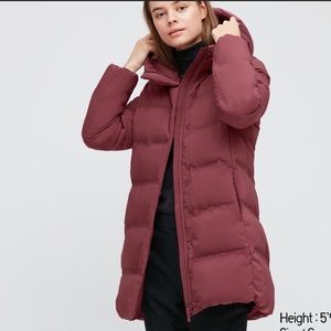 Uniqlo seamless down puffer jacket